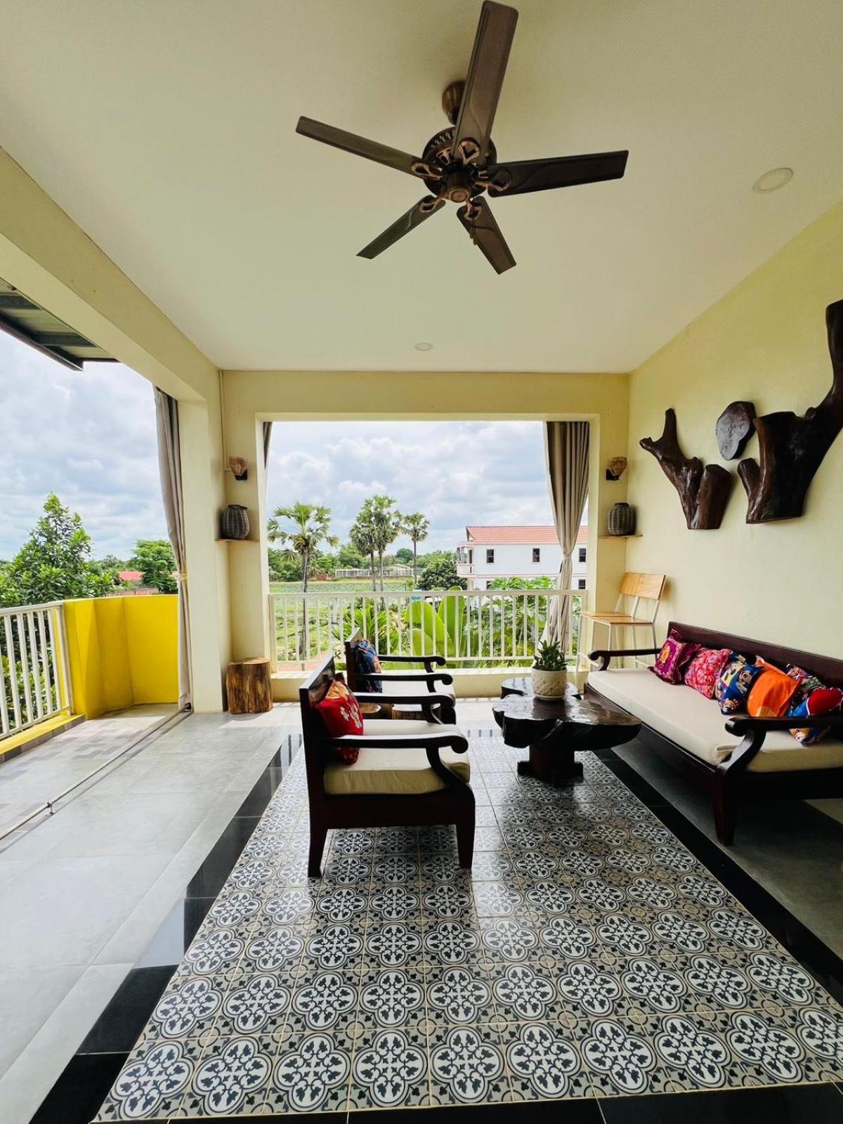 סיאם ריפ Homestay Yellow Natural House מראה חיצוני תמונה